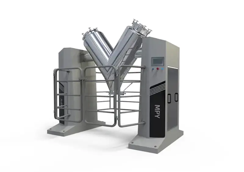 Mezclador por volteo en V 600